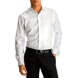 Kenneth Cole Non-Iron Textured Stripe French Cuff Shirt