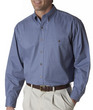 Mens Long-Sleeve Back Snap Dress Shirt